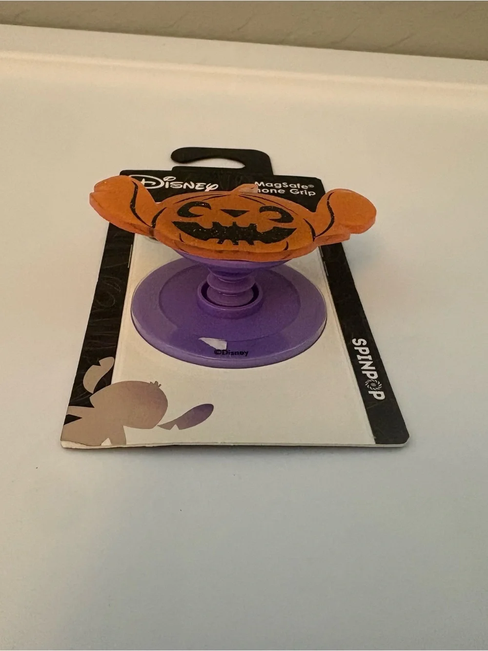 Disney Stitch pumpkin pop magsafe phone grip NEW